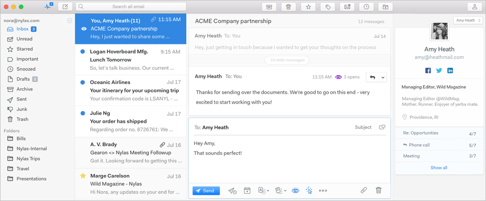 best email client for android and mac